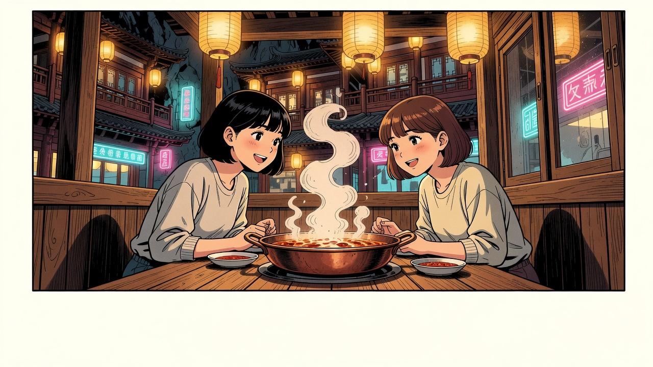 一桌火锅
